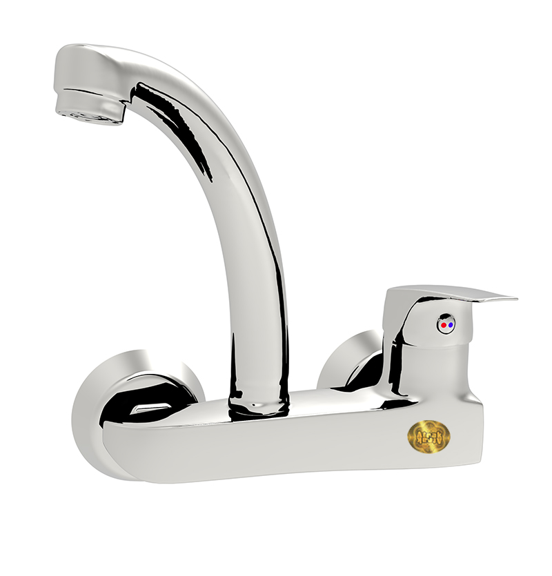 ظرفشویی دیواری فلت کروم